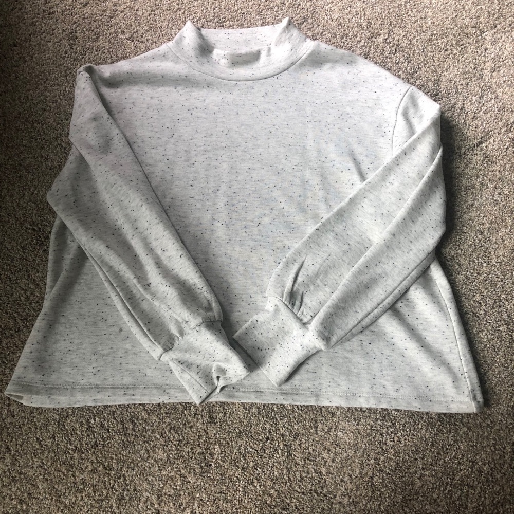 Madewell “miles” mock neck